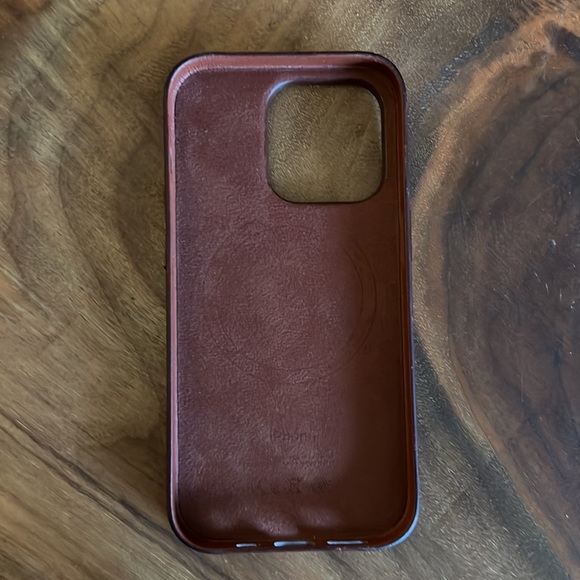 iPhone 14 Pro Leather Case. iPhone brand by Apple. - Picture 4 of 4